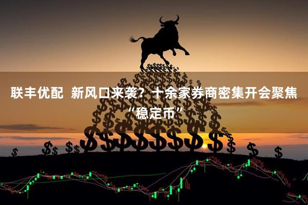 联丰优配  新风口来袭？十余家券商密集开会聚焦“稳定币”